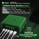 Мережевий зарядний пристрій 2UUL PC12, 100 Вт, Quick Charge, Power Delivery (PD), 5 портів Прев'ю 4