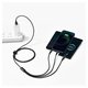 USB Cable Baseus Tungsten Gold, (USB type-A, USB type C, micro USB type-B, Lightning, 150 cm, 3.5 A, black, 3 in 1) #CAMLTWJ-01 Preview 1
