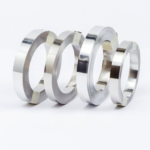 Nickel-aluminum Tape for Welding, (0.2 mm, 10 mm, 10 m, composite) Preview 1