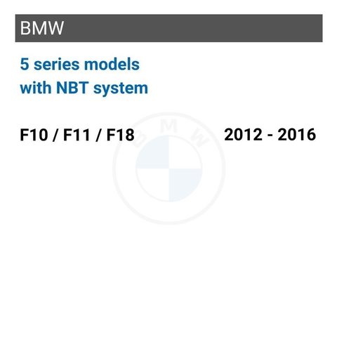 Монитор (10.25 дюймов) CarPlay / Android Auto для автомобилей BMW серии 5 (F10 / F11 / F18) 2012 - 2016 г.в. из системой NBT Превью 1