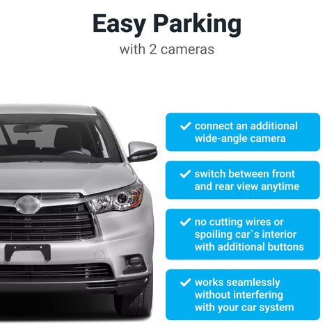 Kit de control de cámara para Toyota Highlander 2014 2015 2016 2017 2018 2019 Vista previa  2