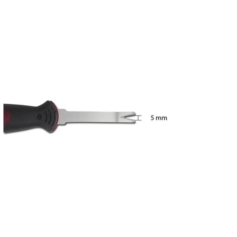 Car Trim Removal Tool with "V" Notch Blade (Stainless Steel, 200 mm) Preview 2