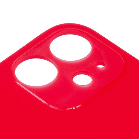 Housing Back Cover compatible with iPhone 11, (red, no need to remove the camera glass, Original (PRC), big hole) Preview 1