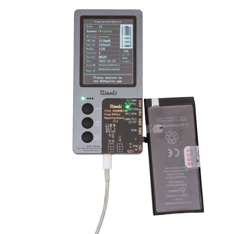 Аккумулятор JCID для Apple iPhone 11, Li-ion, 3,83 B, 3500 мАч, повышенная ёмкость Превью 1