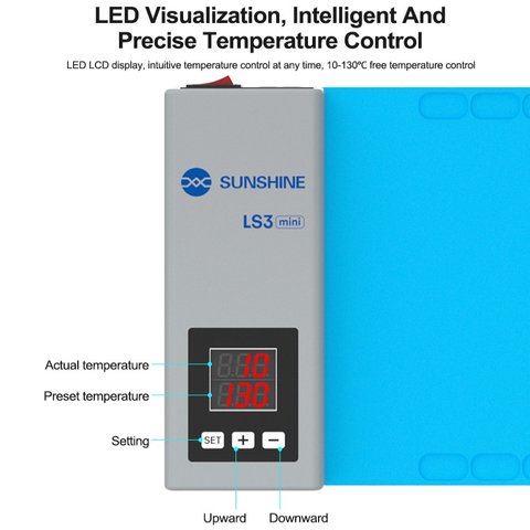 Heating Station (separator/mat) Sunshine LS3 mini, (225x140 mm) Preview 3