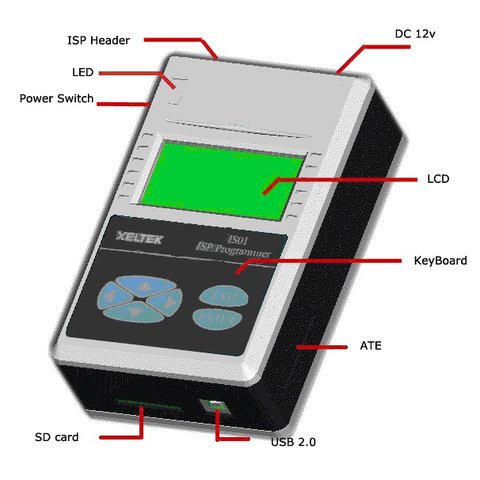 Programador USB universal Xeltek SuperPro IS01 Vista previa  2