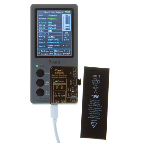 Batería puede usarse con iPhone 5S, Li-Polymer, 3.8 V, 1560 mAh, HC, original IC, #616-0720/616-0718 Vista previa  1