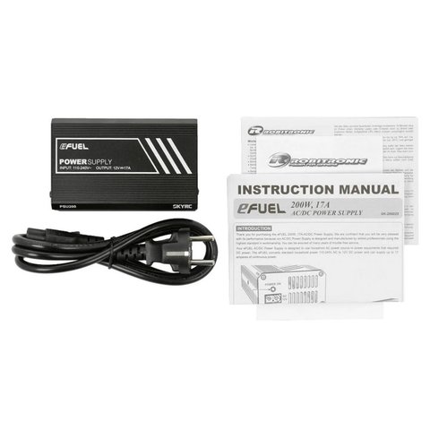 Fuente de alimentación SkyRC eFUEL PSU 200W, (salidas XT60), #SK-200025 Vista previa  1