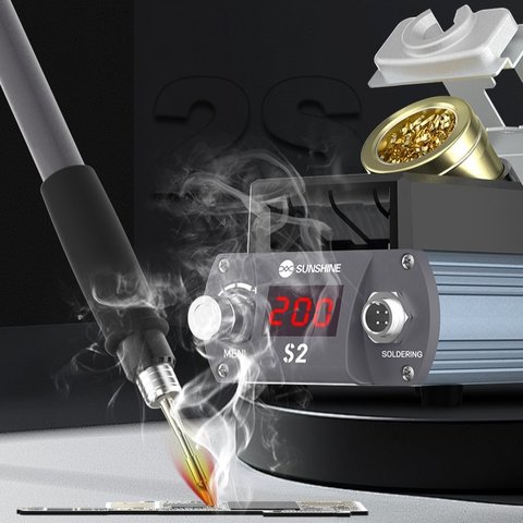Estación de soldadura Sunshine S2, digital, 40 W Vista previa  3