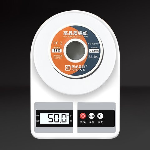 Estaño Amaoe 6337-O, Sn 63% , Pb 37%, 0,4 mm, 50 g Vista previa  3