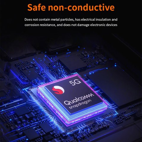 Pasta térmica Amaoe TG-8.5, de silicona, en jeringa, 45 g, 8.5 Вт/м*К Vista previa  3