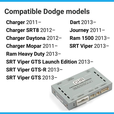 Видеоинтерфейс для Dodge/Chrysler/Fiat Превью 2