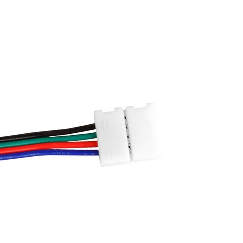 З’єднувальний кабель, 4-контактний, для світлодіодних стрічок RGB5050 WS2813, двосторонній Прев'ю 1