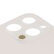 Задня панель корпуса для iPhone 14 Pro, золотиста, потрібно зняти скло камери, small hole Прев'ю 1
