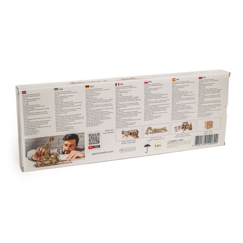 Механический 3D-пазл UGEARS Манипулятор на рельсах Превью 8