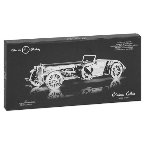 Металический механический 3D-пазл Time4Machine Glorious Cabrio Превью 12