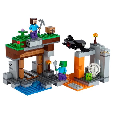 Конструктор LEGO Minecraft «Заброшенная» шахта (21166) Превью 2